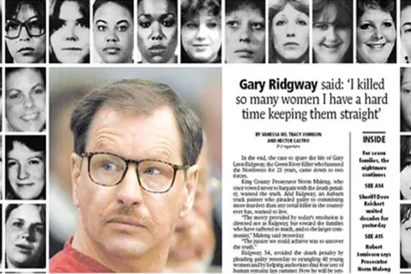 Gary Ridgway, Pembunuh dan Pemerkosa Mayat 71 Gadis
