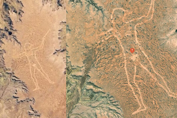 Misteri Geoglyph Marree Man Ukiran Tanah Raksasa