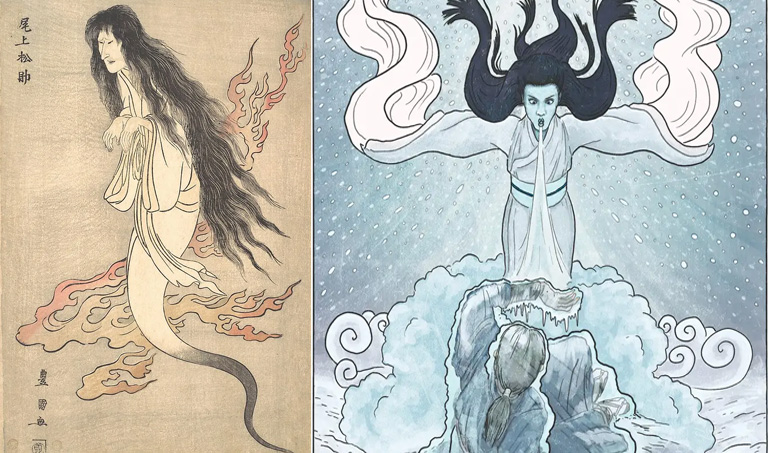 Legenda Hantu Jepang 'Yokai Onryo'